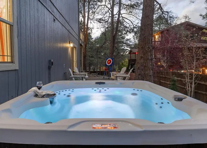 Luxury 5br Mountain Hot Tub Game